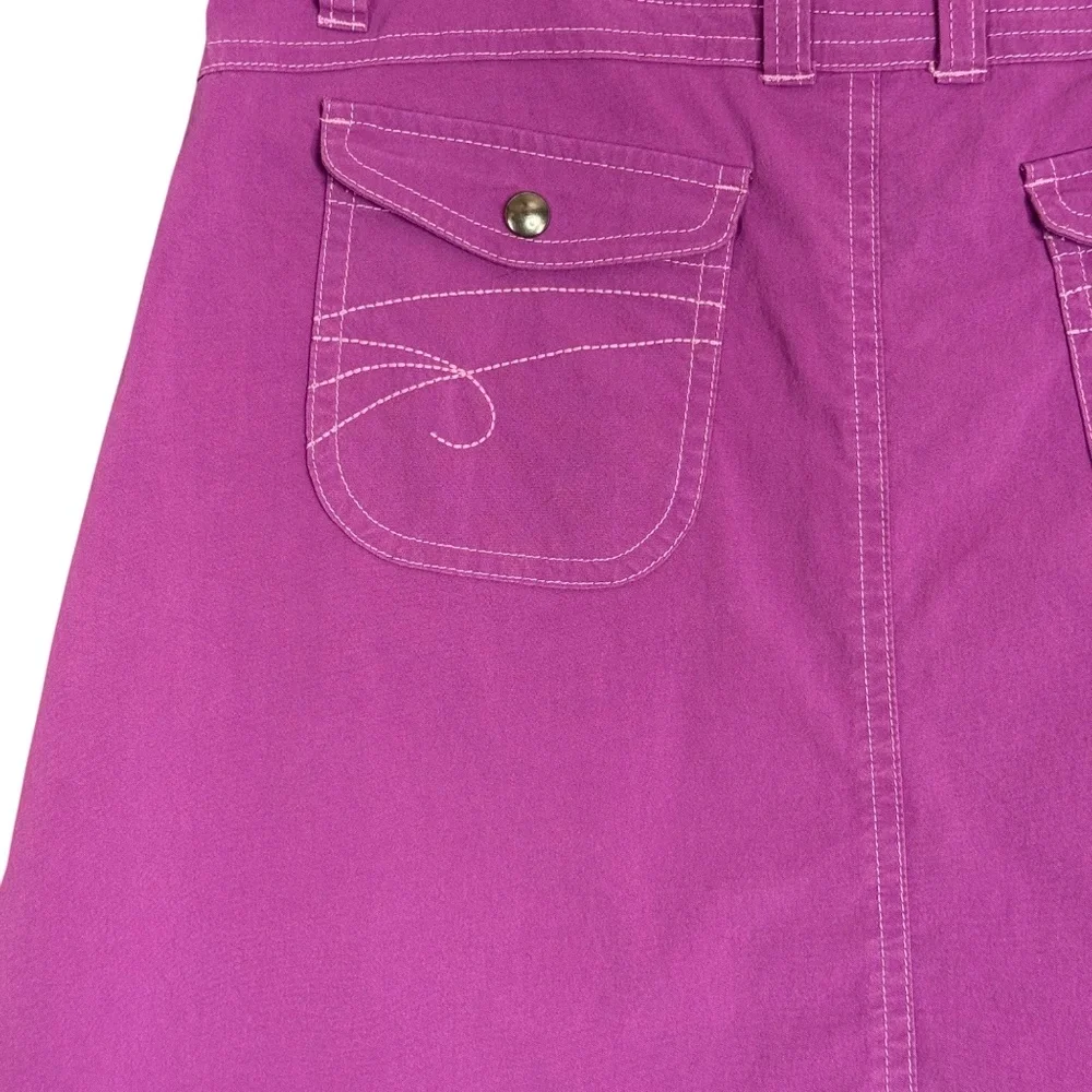 Kuhl Purple A Line Utility Skirt Stretch Outdoor Casual Size 6